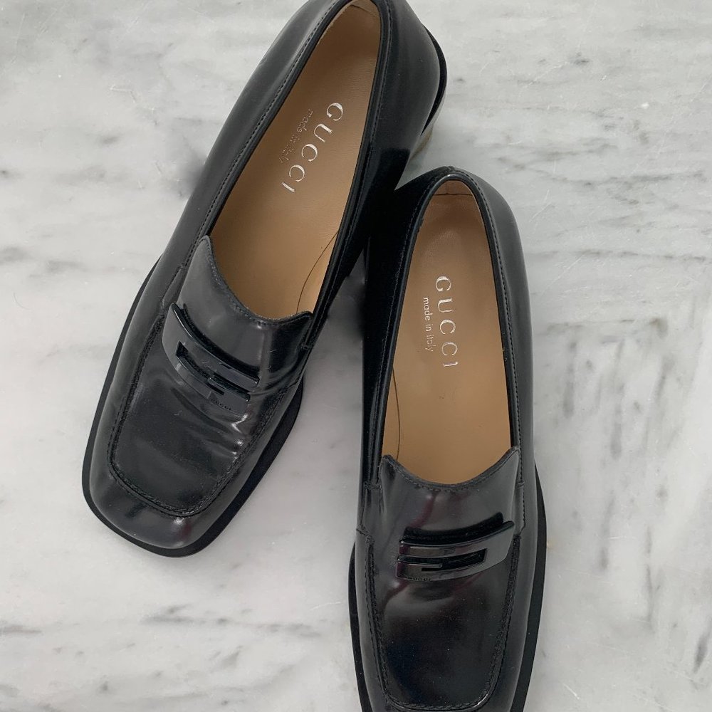Leather Gucci Loafers